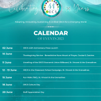 OECS 44th Anniversary - Calendar of Events